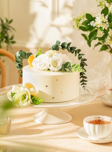 Sweese 12-INCH CAKE STAND 12-Inch Porcelain Cake Stand, Round Dessert Stand thumb #4