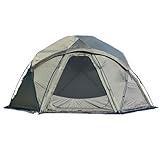 WAQ Paramount Dome ソロ ファミリードーム型シェルター 自立式 アウトドア テント 煙突穴付き 多機能 4シーズン適用 スカート付き 簡単設営 (オリーブ(OLIVE))