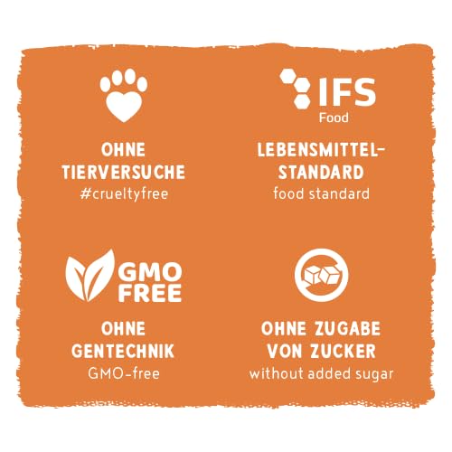 Sammy´s Fitness Schnitte mit Brokkoli und Karotten| Single Animal Protein| Proteinreich| Schonend hergestellt & luftgetrocknet| Frisch Fleisch| 20 x 25 g