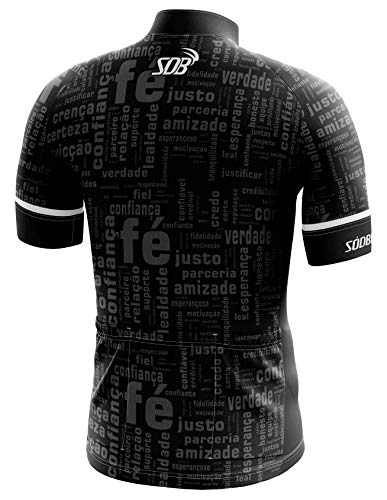 Camisa de Ciclismo Sódbike Fé Preta (G)