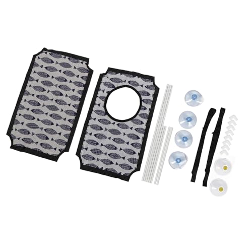 Rede da Janela de Gato, Montagem Confortável e Fácil, Cama de Xpita Dupla Camada para Casa para Casa