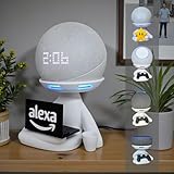 Suporte Alexa Echo Dot 3, 4 e 5, Echo Pop e Echo Max Robert Notebook Laptop Multiuso e outros. Coleção, Decoração Presente. Stand de Mesa