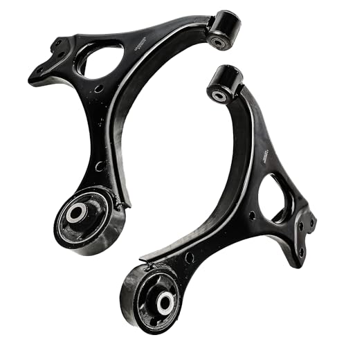 Image of Detroit Axle - 10pc Front End Suspension Kit for 2006-2011 Honda Civic 2007 2008 2009 2010, 2 Lower Control Arms 2 Lower Ball Joints 2 Sway Bar End Links 4 Inner & Outer Tie Rods Replacement