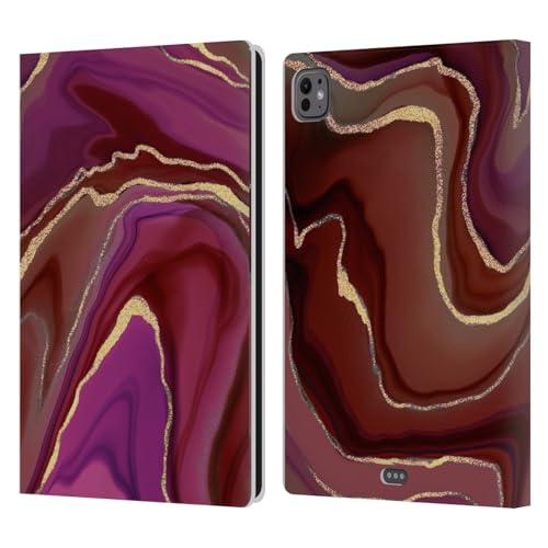Housse iPad Pro 11 M4/M5 Rose Marbre pour travailler au café avec style