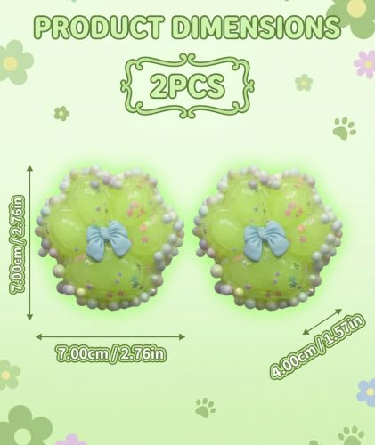 Image of 3PCS Taba Squishy Cat Paw, Taba Squishy for Relaxing Sensory Fidget Pinch Family for Kids Cat Paw Squeeze Cute Beautiful Cat Paw (pinkw)