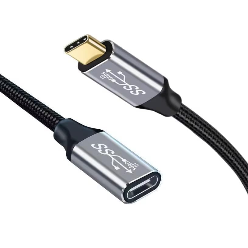 See full amazon price history chart for Mizi USB C Extension Cable 6.6FT, Type-C Male to Female Cord, 4K Video USB 3.1 Gen 2 100W Charging 10Gbps/USB 3.2 Transfer for iPhone 15/ Plus/Pro / 15 Pro Max, Galaxy, MacBook, iPad, PSVR2 - Gray Mizi USB C Extension Cable 6.6FT, Type-C Male to Female Cord, 4K Video USB 3.1 Gen 2 100W Charging 10Gbps/USB 3.2 Transfer for iPhone 15/ Plus/Pro / 15 Pro Max, Galaxy, MacBook, iPad, PSVR2 - Gray (B0D4QXLD3P) Amazon Price History, Amazon Price Tracker