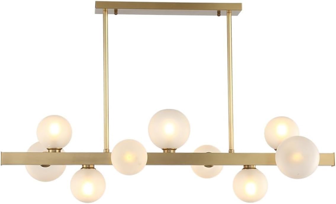 Lustre cuisine suspendu table salle à manger moderne plafonnier salon chambre 9 lumières