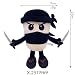 DPMCTCP Italian Brainrot Animals Plush,Brainrot Evolution Plushie - Soft, Collectible, Memetic Home Accent (Capuccino Assassino)