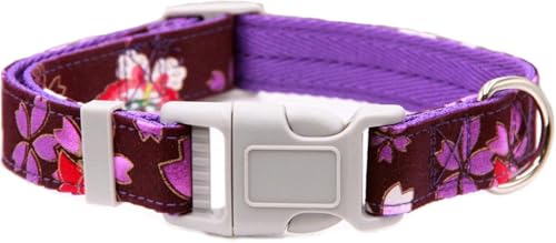 Collier pour chien à fleurs doux et ajustable pour éviter les irritations du chiot - 7