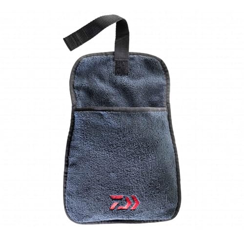 Daiwa Asciugamano, Unisex-Adulti, Nero, S