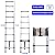 Telescoping Ladder 8.5FT Aluminum Telescoping Ladder with Non-Slip Feet, Portable Extension Ladder, Multi-Purpose Lightweight Folding Ladder RV Collapsible Ladder for Home, 330 Lb Capacity, EN131