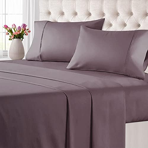 Egyptian Cotton Bed Sheets 4-Piece Set 