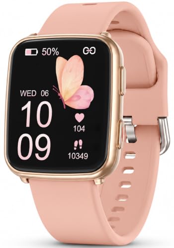 Image of MorePro Fitness Tracker with 24 /7 Heart Rate & Blood Pressure Monitor, Blood Oxygen & Sleep Tracker, Smart Watch with Step Calorie Counter, IP68 Waterproof Activity Tracker for Women Men Android iOS