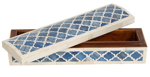 Boîte en bois et os Biscottini pour ranger vos bijoux sans encombrer l'espace - 6