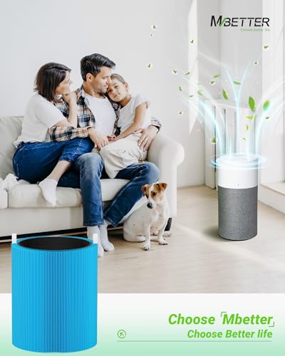 Image of 2 Pack Blue Pure 311 Auto AllergenBlock Filter Compatible with Blue Pure 311 Auto Air Puri-fier, Activated Carbon Filters