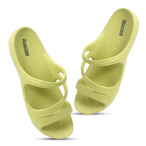 Image of DOCTOR HEALTH SUPER SOFT Women's Orthopedic Sandals And Slippers | Lightweight Anti-Skid Comfort Slides for Heel Pain Relief | Soft Cushion Sole Footwear for Everyday Use