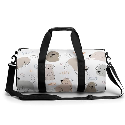 Sac de voyage chiot mignon bagage cabine gym randonnée