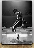 ysldtty Canvas Painting Poster Michael Jackson Carteles E Impresiones Imagen De Arte De Pared para Sala De Estar Decoración para El Hogar C247 Sin Marco 40cmx60cm