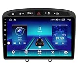 Autosion Autoradio per Peugeot 408 308 308SW 2010-2016 Android 13 Carplay GPS Navi Sat Radio 9' QLED Multimedia BT WiFi 2+32GB Controllo del volante