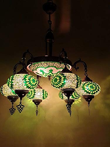 Sudamlasibazaar - Mosaic Lamp, Chandelier, Lighting, Turkish Lamp, Lanterns, Islamic Architecture, Arabic Lights, Moroccan House, Marrakesh Design, Interior Design, Decorative Lights, Ceiling