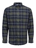 JACK & JONES Male Hemd Kariertes Button-down
