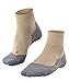Produktbild FALKE Herren Wandersocken TK5 Wander Short, Wolle, 1 Paar, Beige (Nature Mel 4100), 39-41