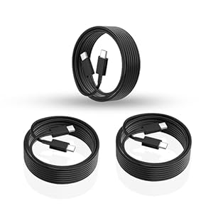 Cable de datos C-C, cable de carga rápida, cables de carga tipo C, cable USB C a C adecuado para teléfono 16 15 14 13 12Pro Plus Pro Max, S25 S24 S23 S22, Pad y más (negro)