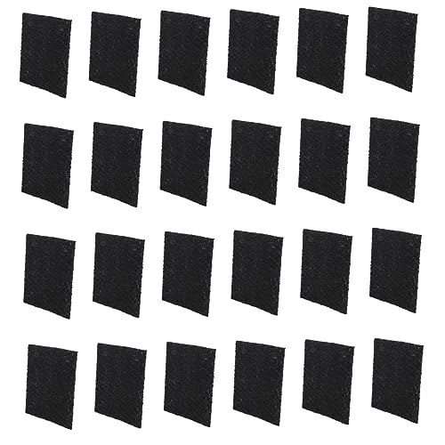 YARNOW 24個活性炭除臭フィルター 入り ねこトイレ用マット 消臭 フィルター効果 可能なペット用品 猫砂盆 ゴミ箱用