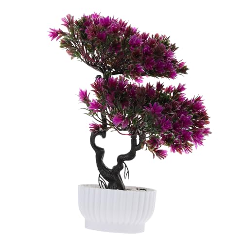 Toyvian Künstliche Bonsai Kiefer Baum Dekoration Lebensmittelechtes Material Simulations Bonsai Für Haus Büro Gartendeko Ohne Pflege