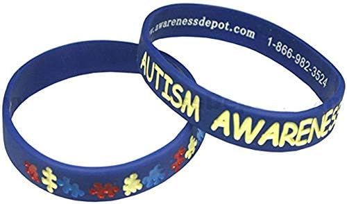 Americas & Americas Autism Awareness Puzzle Piece Bracelet Adult Size