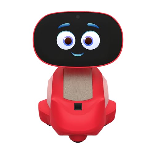 Image of Miko 3 AI Robot for Kids | STEAM Learning, Apps & Games | Ages 5-12 | Red | Toy robots for kids