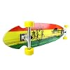 Krown Kick Tail Rasta Longboard