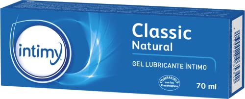 INTIMY - Gel Lubricante Classic Natural 70 ml - Compatible con Preservativos