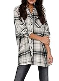  Only Camisa Karolina Cuadros Blanco para Mujer S