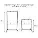 Highwild Archery Target Stand for Bag Targets Block Cube Foam - Larger Range - Multi-Function - Flexible - Durable