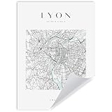 GP TONER Bilder Poster Lyon Poster Geometrische Stil 