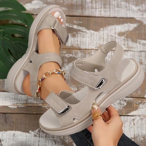 Générique Sandale Femme Confortable, Nu Pieds Femme Été Confortable, À Bout Pincé Tongs En Gel Cristal Style Coréen Plates Pour Étudiantes Été Et Quotidien Chaussure – vue 4