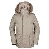 parka volcom homme Doublure en polaire sherpa et rembourrage en polyester épais
