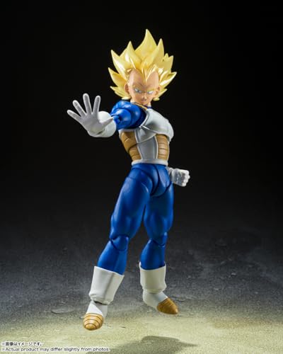 Image of TAMASHII NATIONS - Dragon Ball Z - Super Saiyan Vegeta -Awakened Super Saiyan Blood-, Bandai Spirits S.H.Figuarts Action Figure