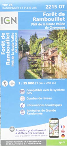 Télécharger Forêt de Rambouillet, PNR de La Haute Vallée de Chevreuse : 1/25 000 Livre eBook France