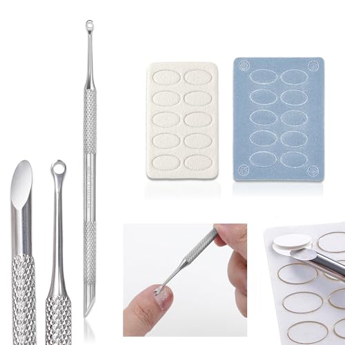 Pre-treatment Dual-Ended Cuticle Pusher with Sandpaper