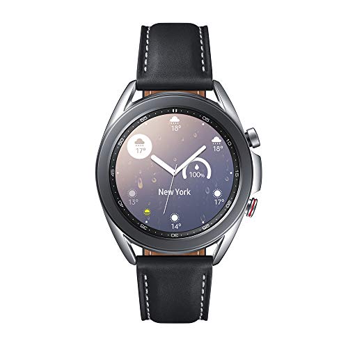 Samsung Galaxy Watch3 Smartwatch de 45mm I LTE I Reloj inteligente Color Plata I Acero [Versión española]