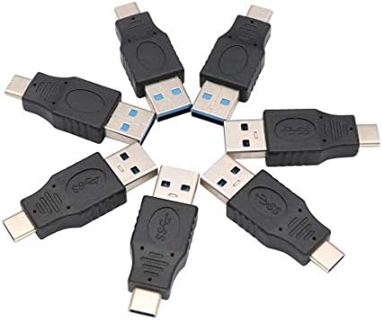 USB-C 3.1 male to male,USB-C 3.1 Female to Female,USB-C male to Type A USB 2.0 male Adapter for for Smartphones,Tablets and Other Type-C Devices (USB-C ADAPER 1)
