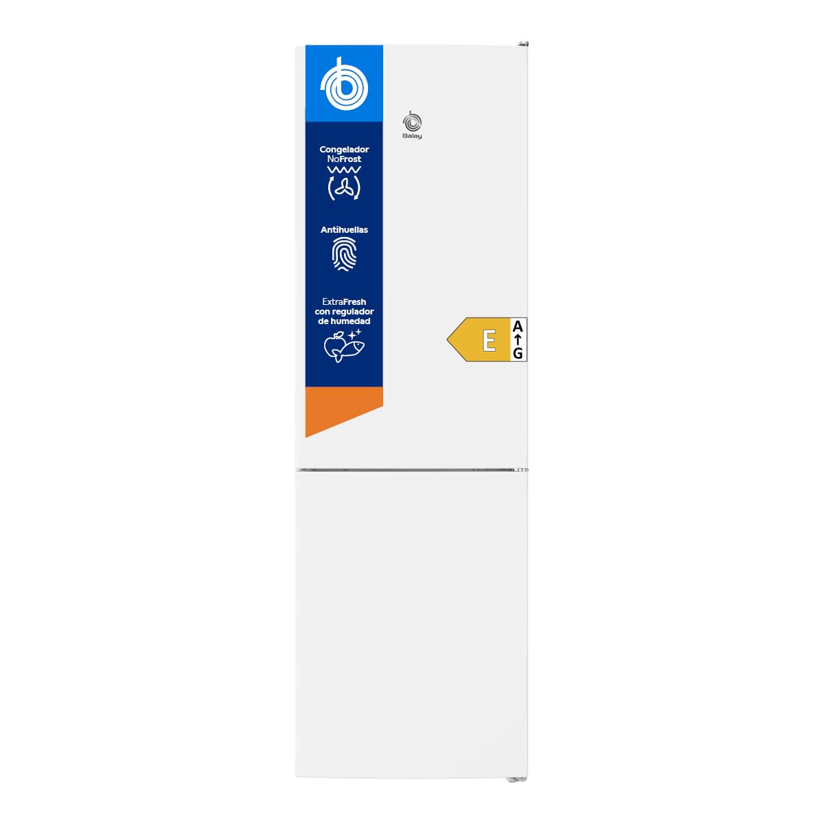 Balay - Frigorífico combinado, NoFrost, Cajón ExtraFresh y ExtraCold, Blanco, 3KFE553WI