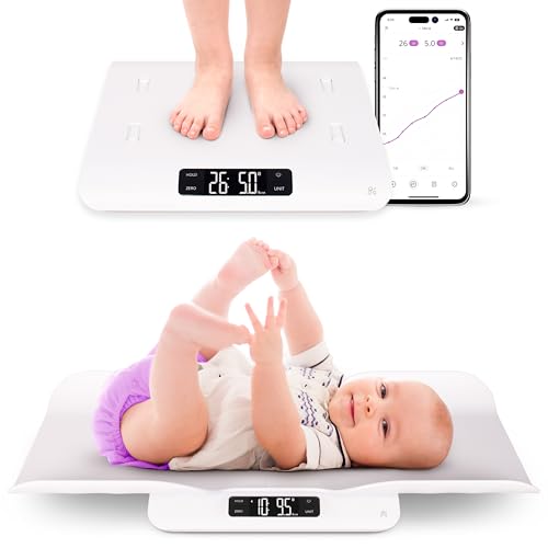 Image of Greater Goods Smart Bluetooth Baby Scale with in-House Algorithm for Wiggly Babies, Infants, and Toddlers
