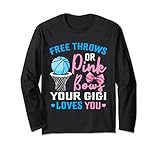 Pink or Blue Free Throws or Pink Bows Basketball