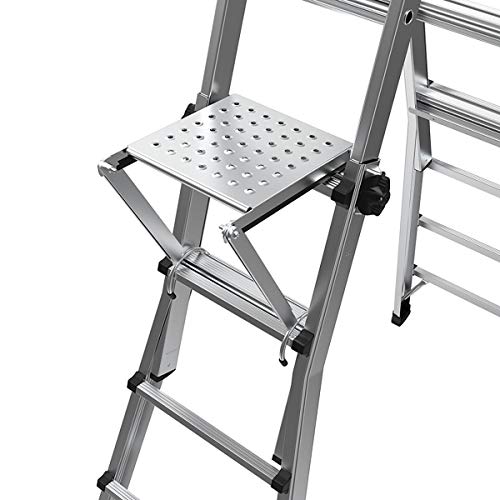 Little Giant Ladder Systems, Arbeitsplattform, Leiter-Zubehör, Aluminium, 170 kg Tragkraft, (10104)