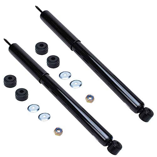 Image of Detroit Axle - Struts Shocks for 2006-2007 Ford Focus Complete 2 Front Struts with Coil Spring 2 Rear Shock Absorbers Replacement Quick Install Ready Strut Assembly