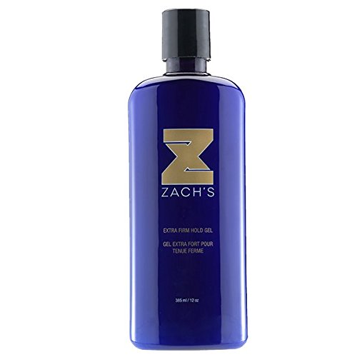 Zach's Wax Extra Firm Hold Gel, 12 oz - Hair Gel for Men