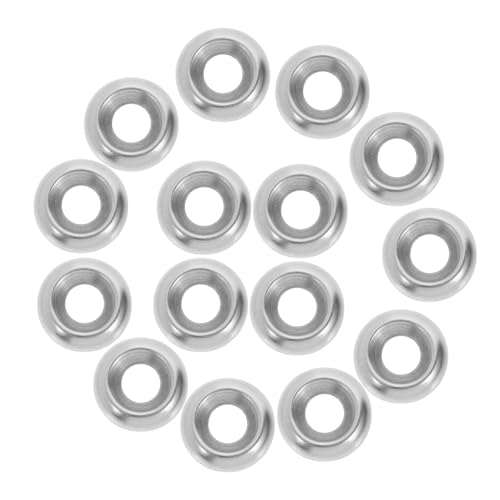 SOLUSTRE Stainless Steel Marine Washers 200pcs Countersunk Washers Fisheye Design Screw Head Gasket for Automotive